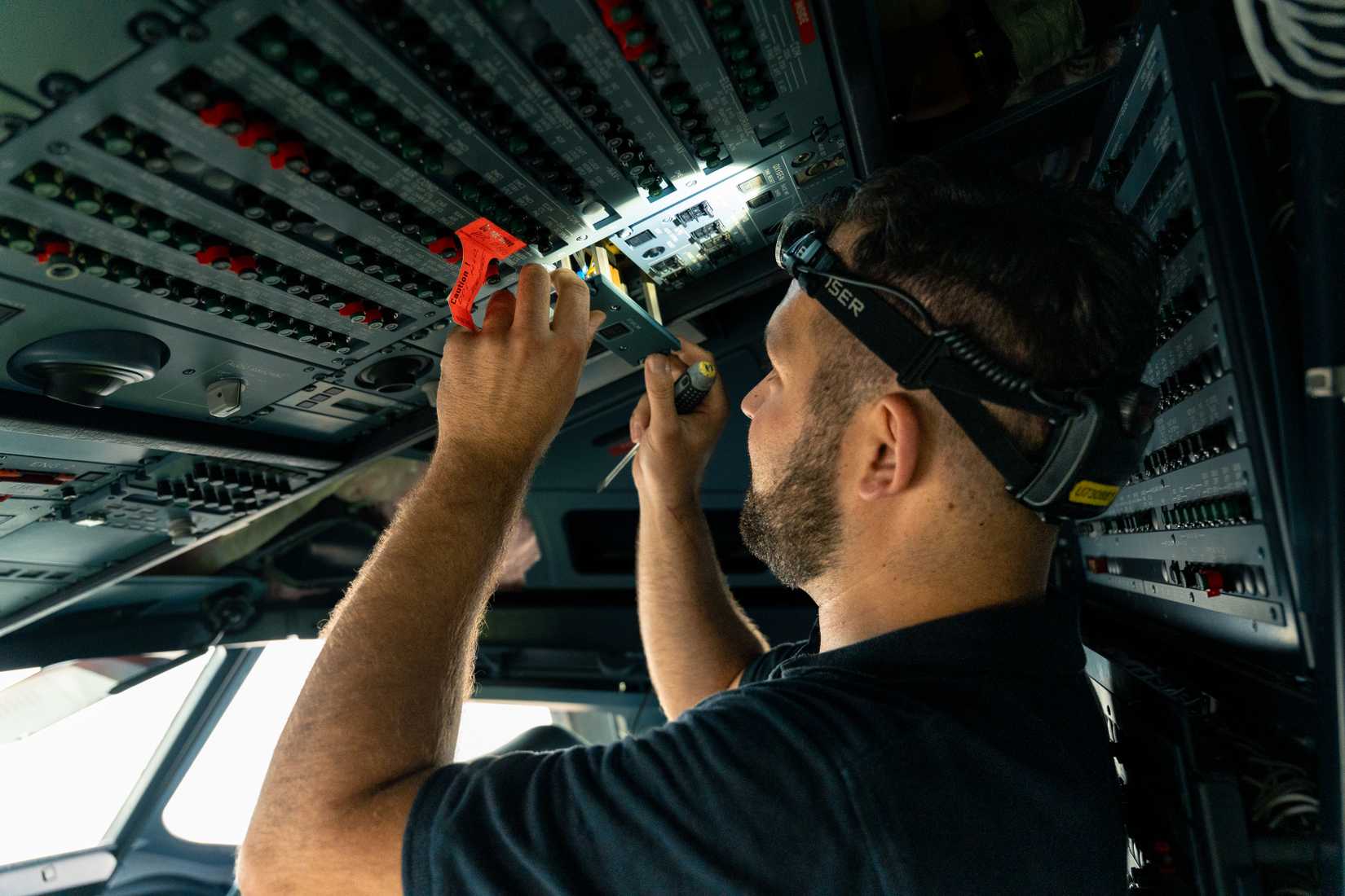 Lufthansa Starlink Installation