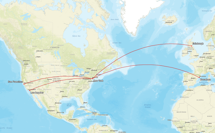 AA A321XLR Routes JFK