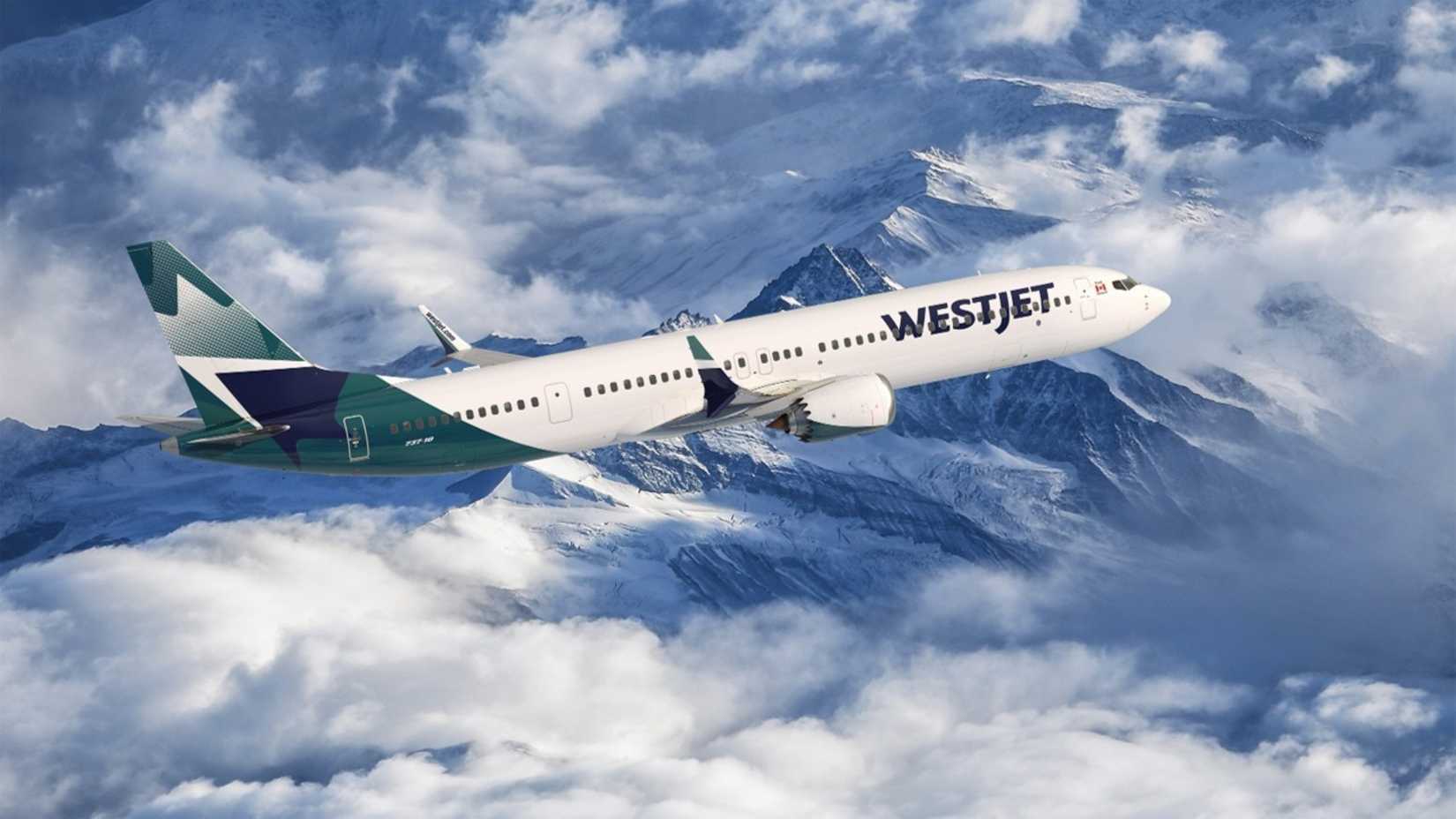 WestJet Boeing 737 MAX 10 Rendering