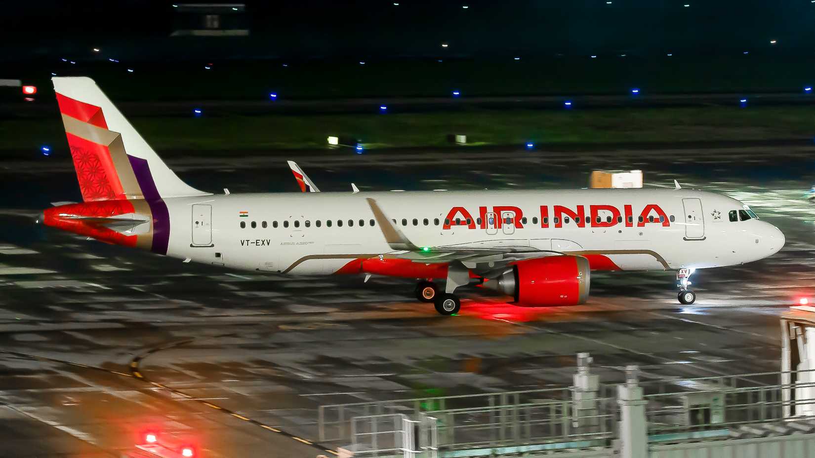 Air India A320neo at Ho Chi Minh City