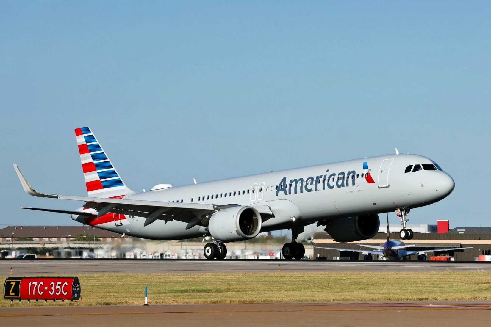 American Airlines Airbus A321XLR at DFW