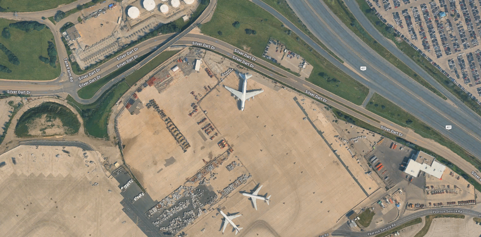 Antonov An-124 On Google Maps