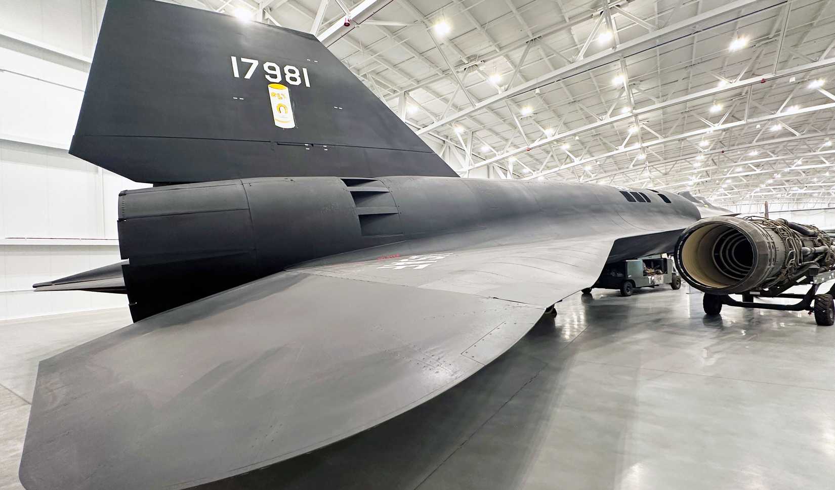 Lockheed SR-71C On Display