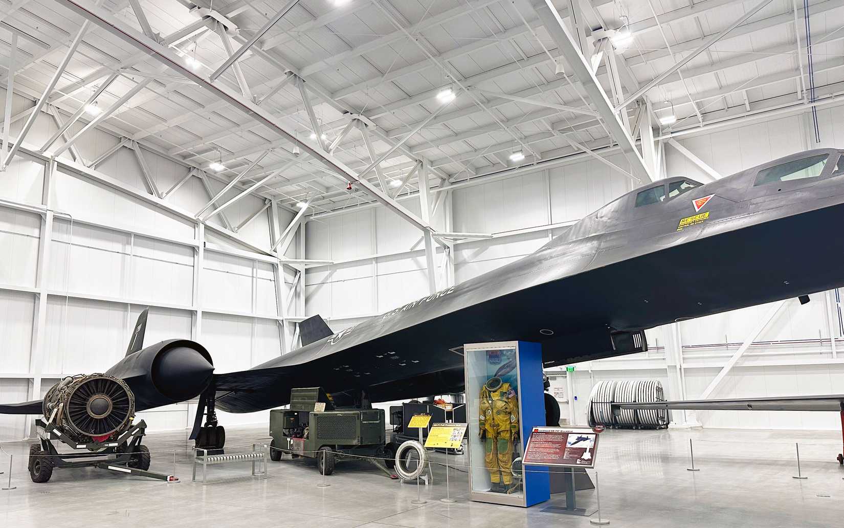 Lockheed SR-71C On Display