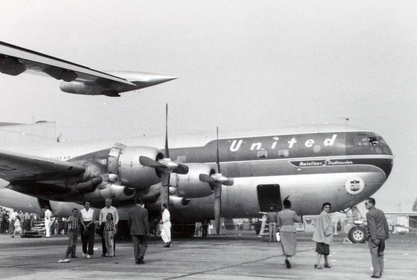 Boeing 377 Stratocruiser of United Airlines
