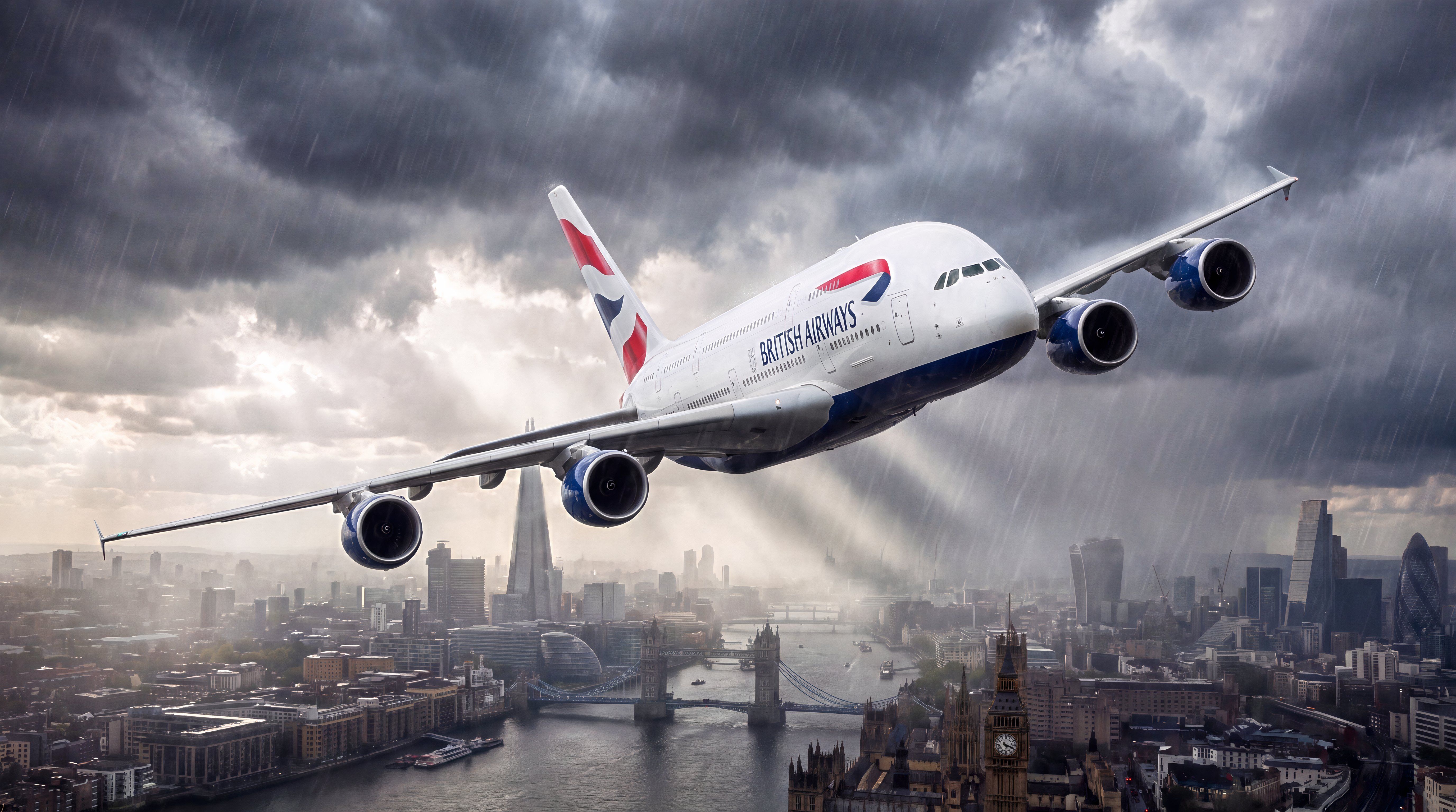 British Airways A380 mock up1