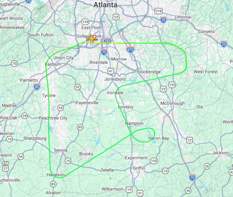 DL1518 diversion