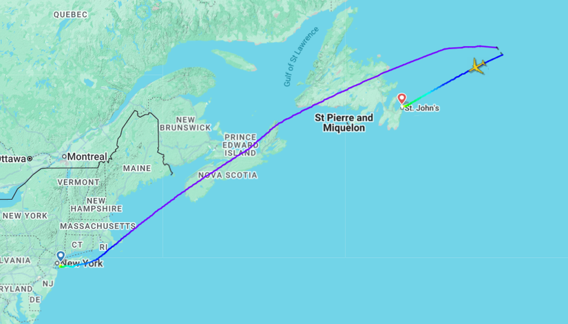 DL182 DIVERSION