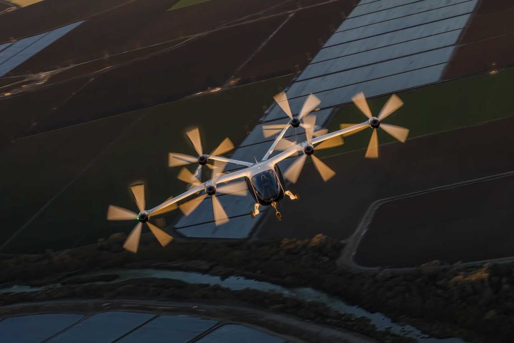 Joby Aviation S4 In Flight