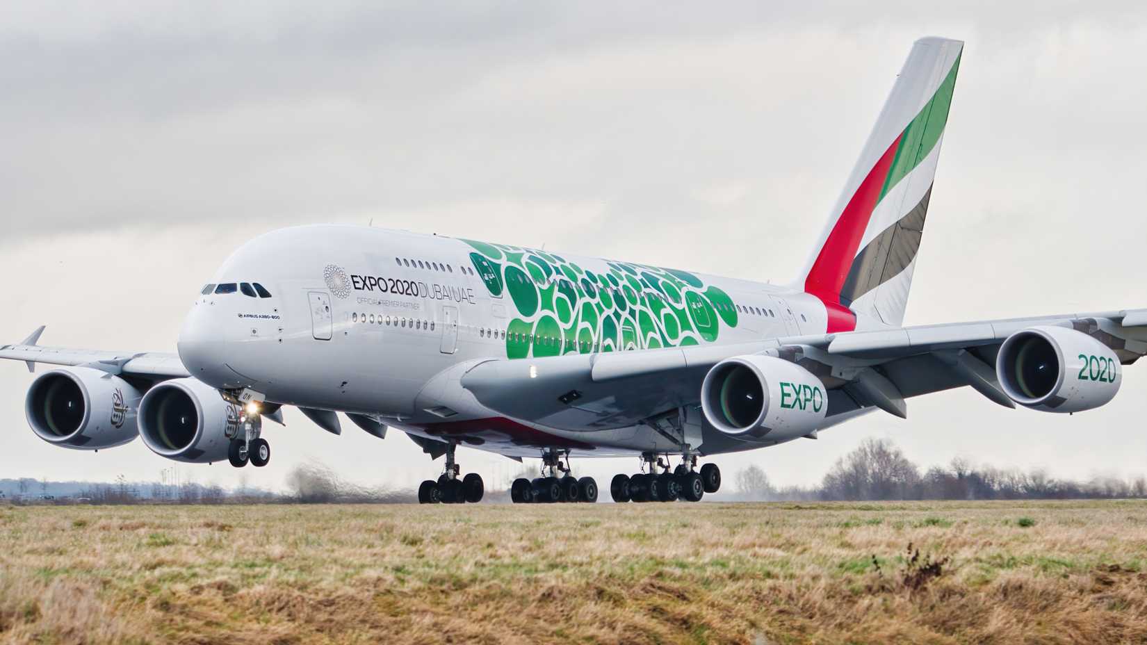 Emirates unique livery Airbus A380