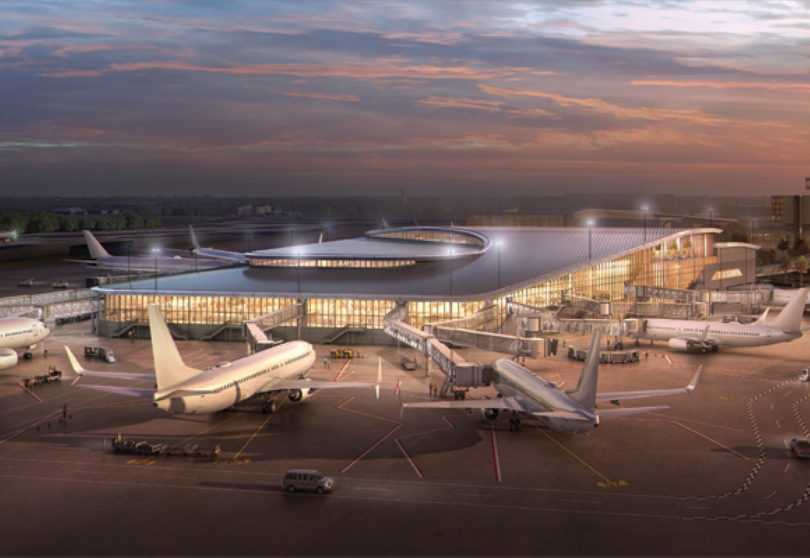 TPA Airport Airside D Rendering