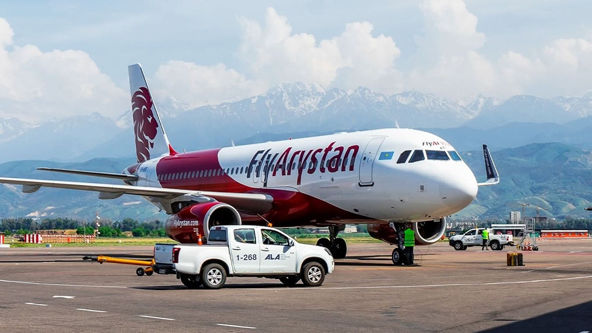 FlyArystan Airbus A320 Catches Fire During Maintenance At Almaty Airport (ALA)