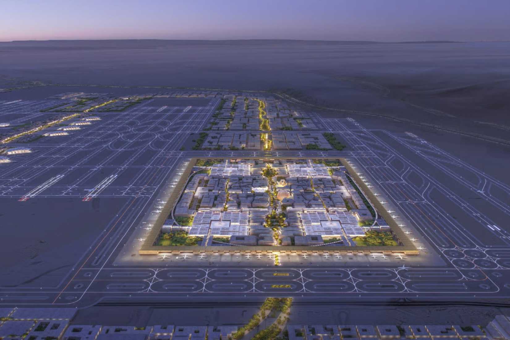 Riyadh Airport Rendering