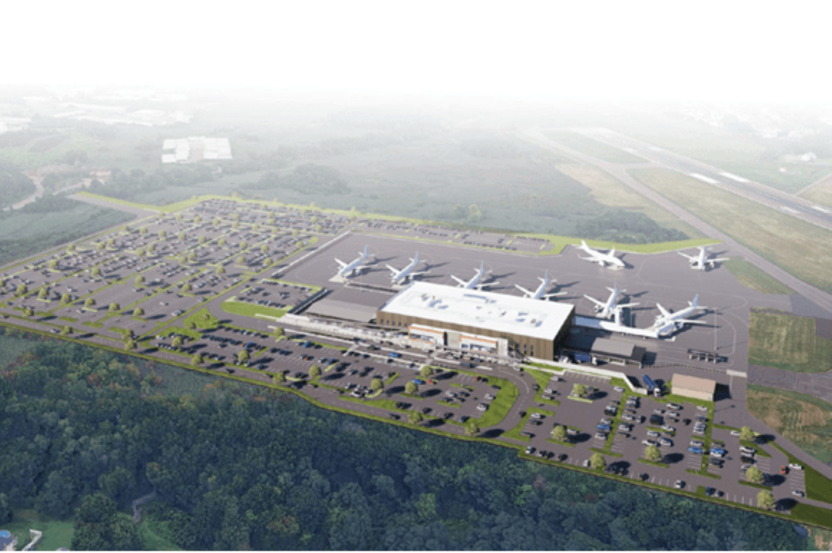 New Haven Airport New Terminal Rendering