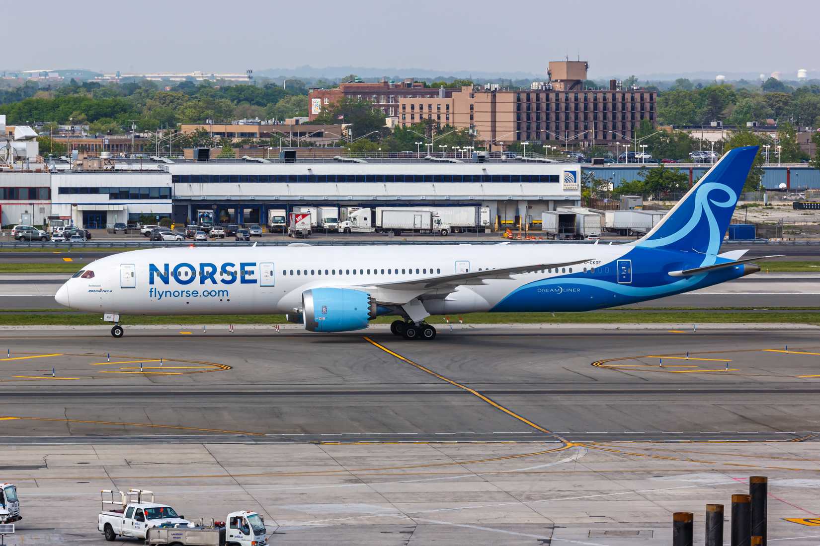 Norse Atlantic Boeing 787 taxiing