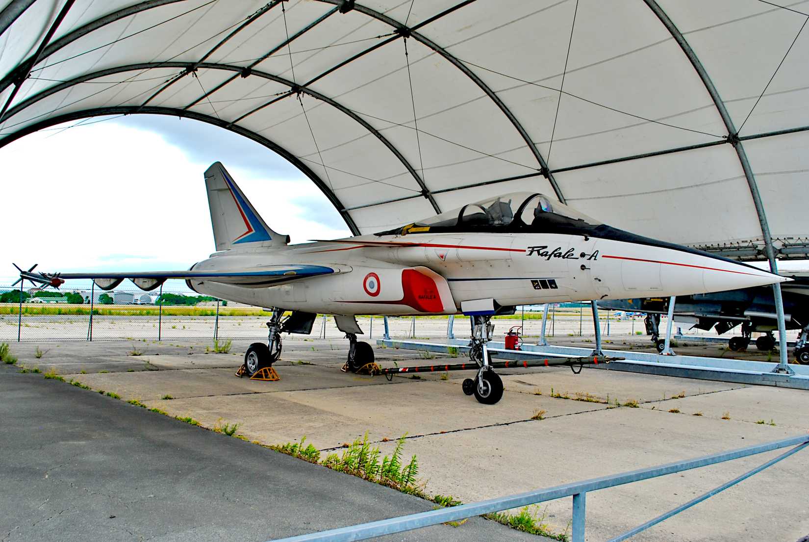 Rafale A prototype at Musee de l'Air et de l'Espace, Le Bourget, France