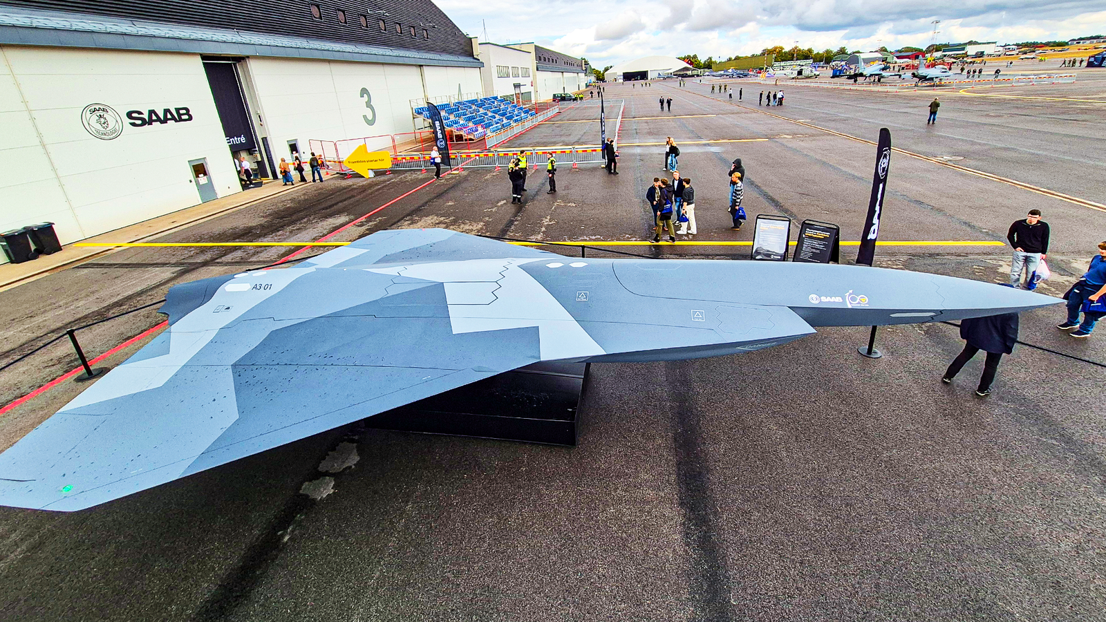 Saab revoluciona defesa aérea: drone A3-001 mais barato e ágil que desafia o FCAS
