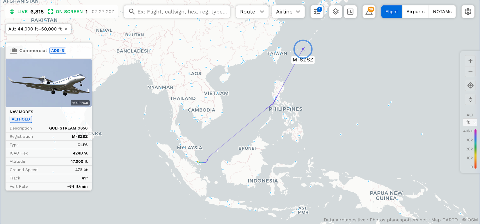 Simple Flying Flight Tracker