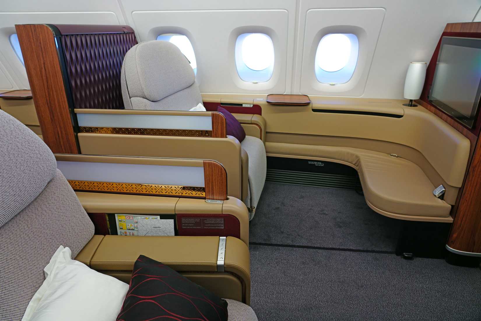 Qatar A380 First Class