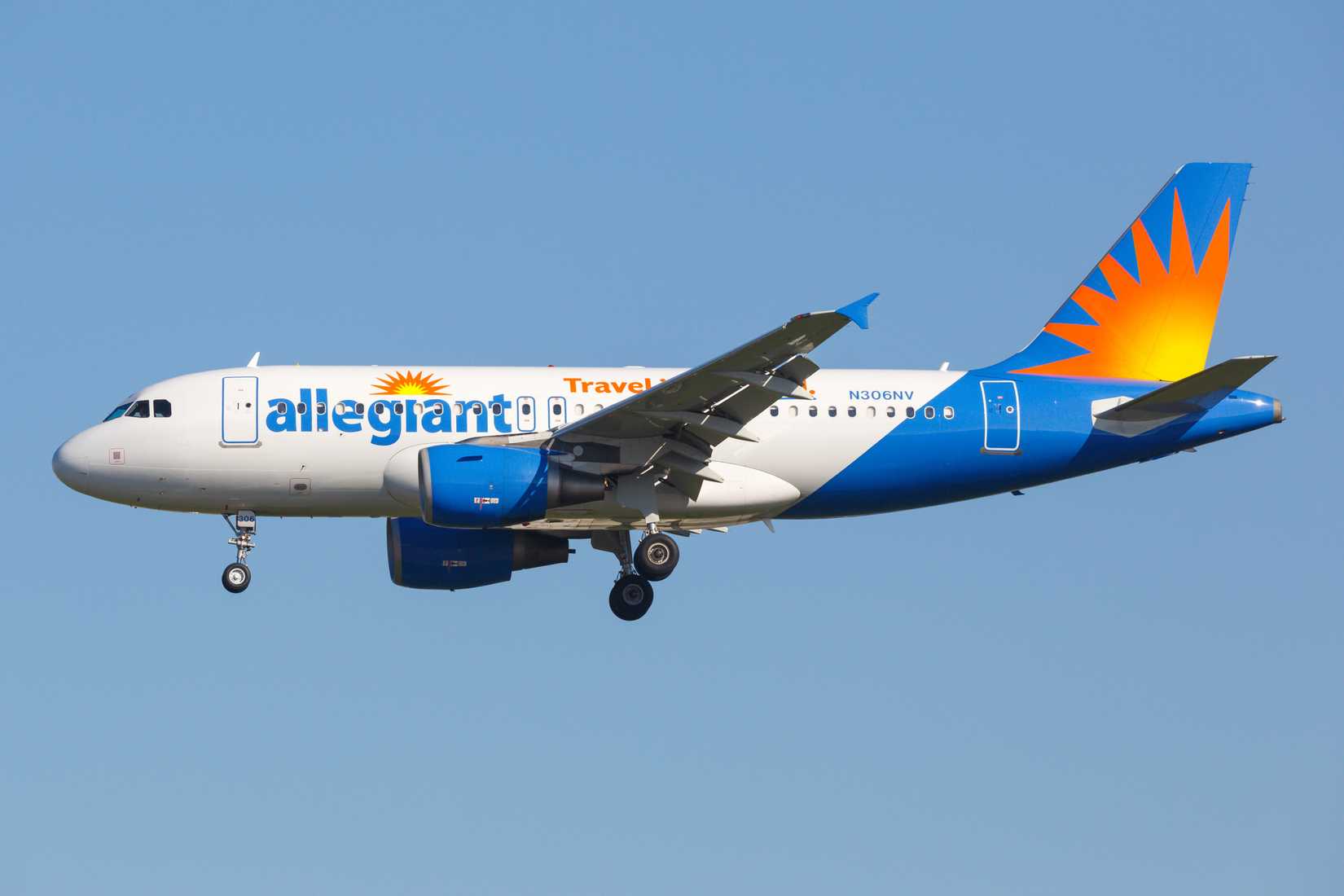 Allegiant A319 Inflight