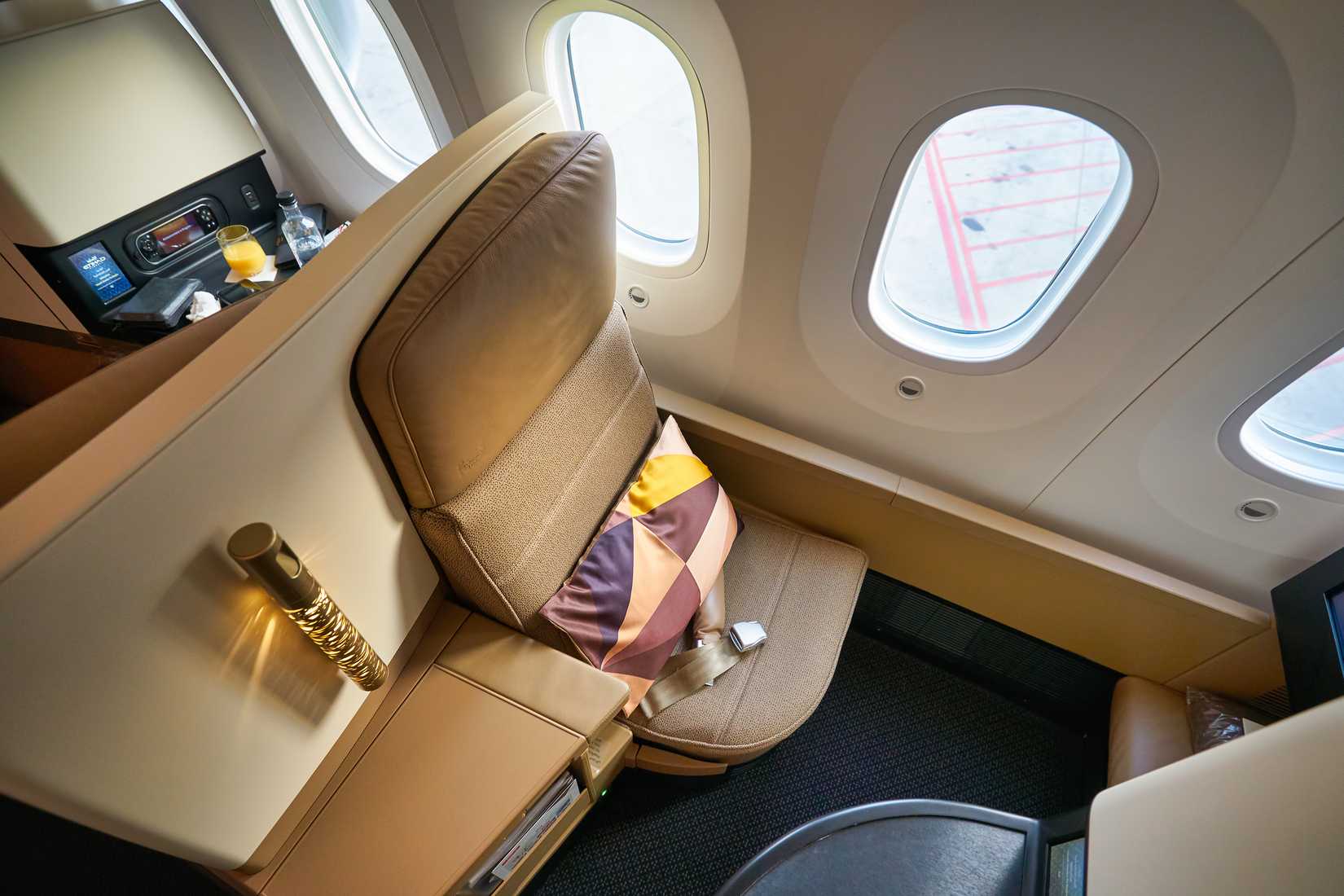 Etihad 787 Business Class