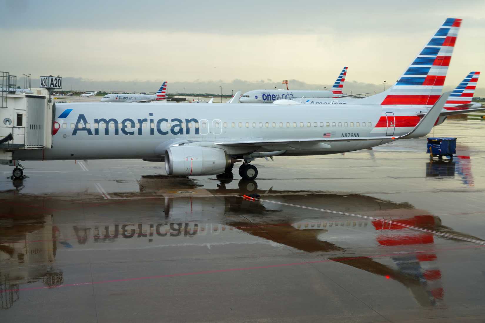 American Airlines Boeing 737-800 Parked
