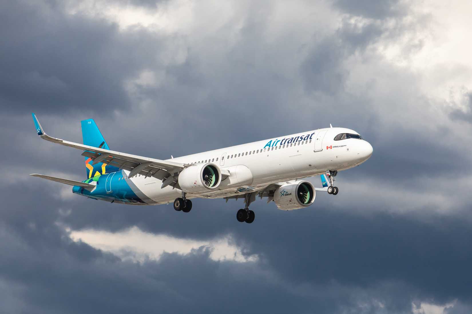 Air Transat A321LR Inflight
