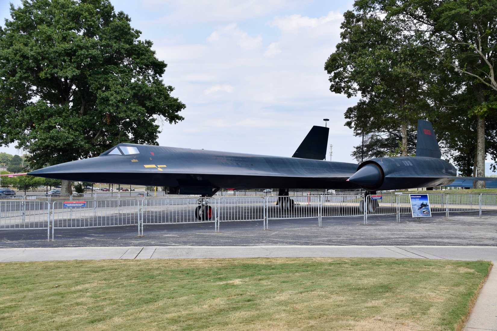 Lockheed SR-71 Blackbird On Display