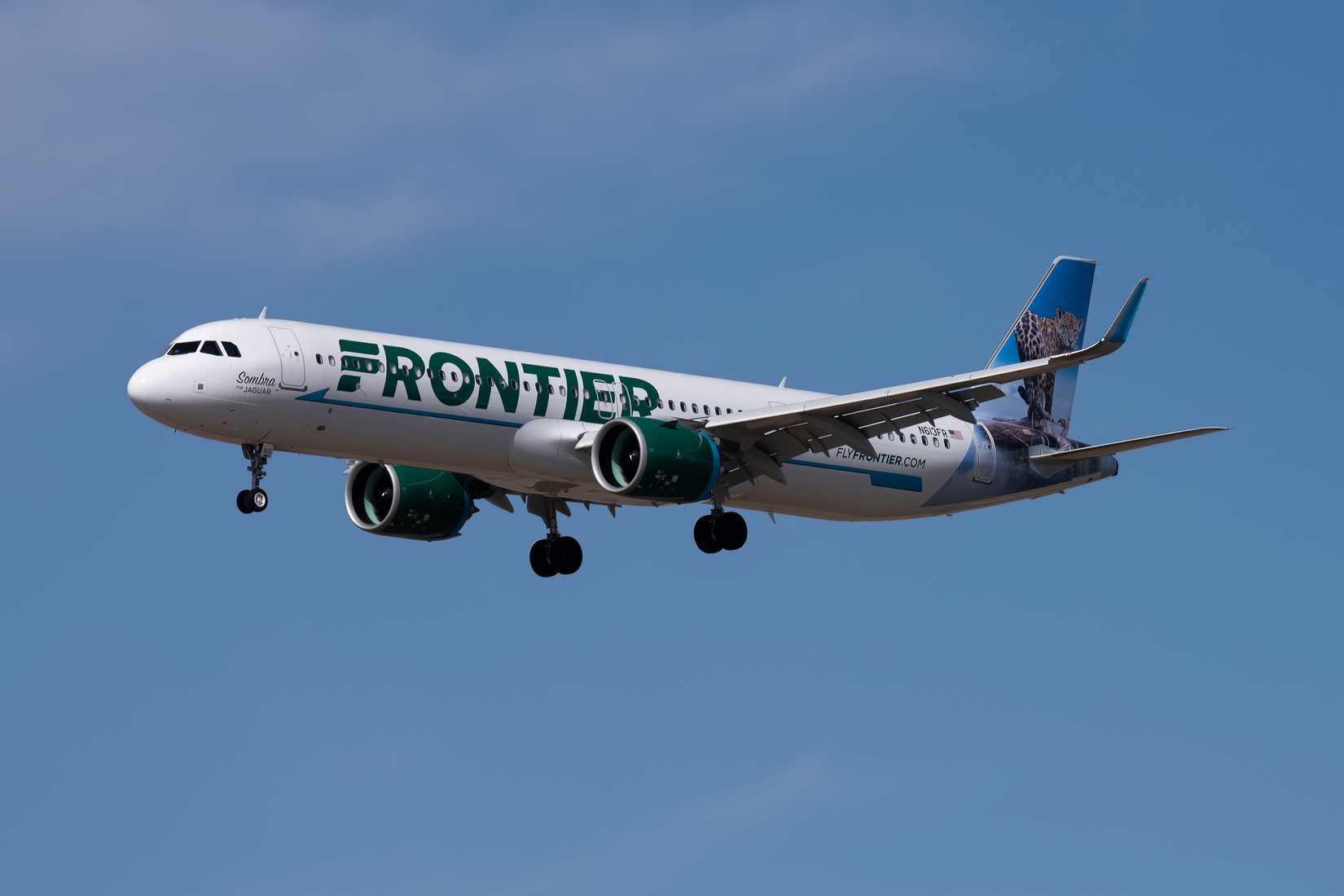 Frontier Airlines Airbus A321neo aircraft 