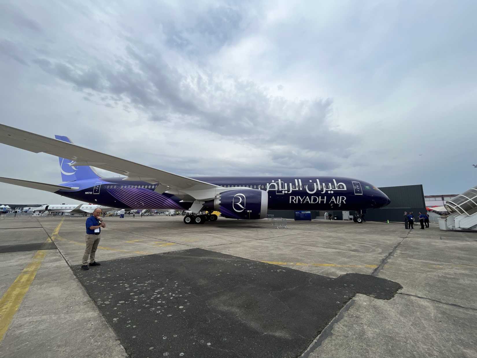 Riyadh 787 Parked