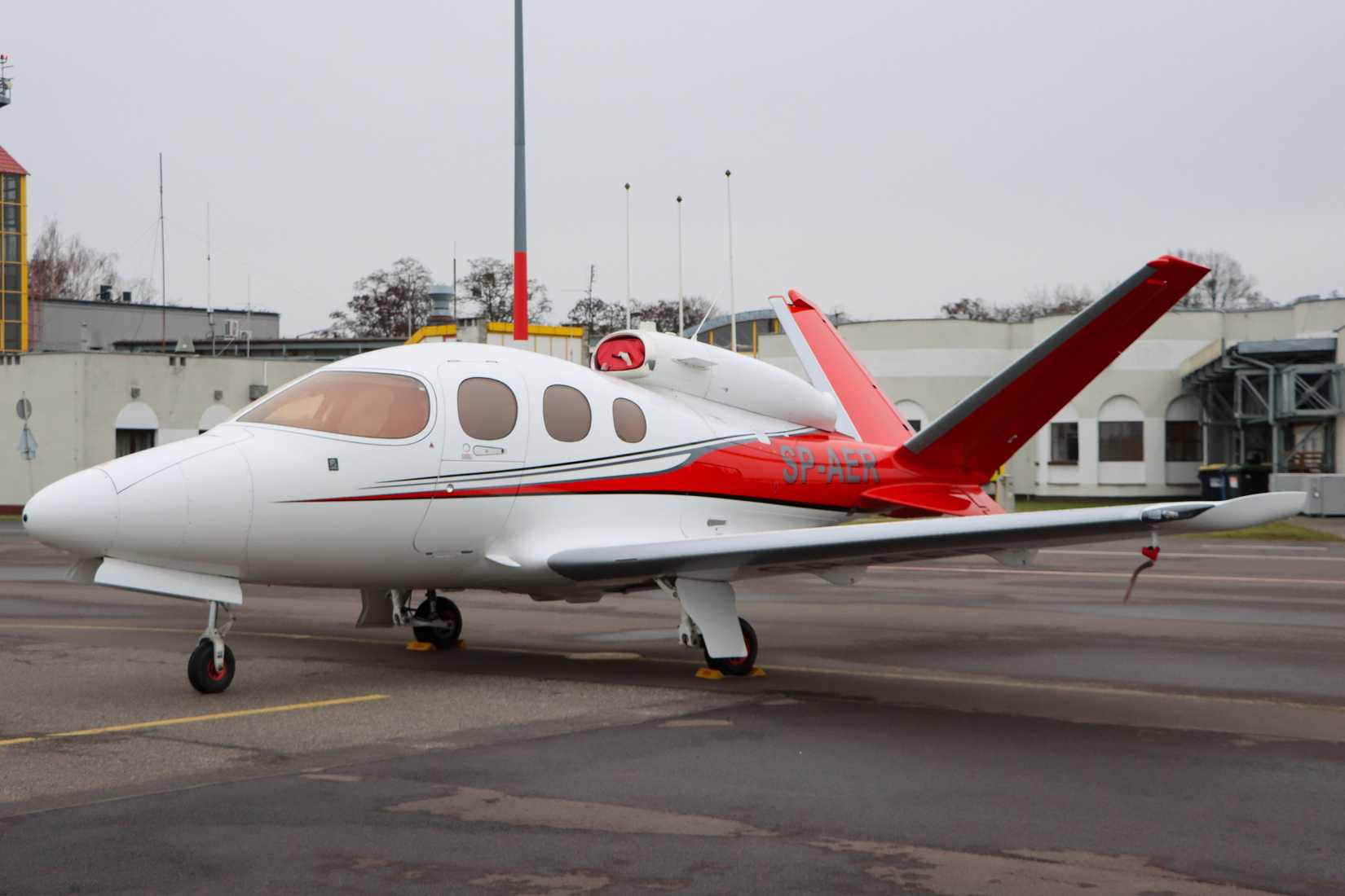 Cirrus SF50 VisionJet Parked