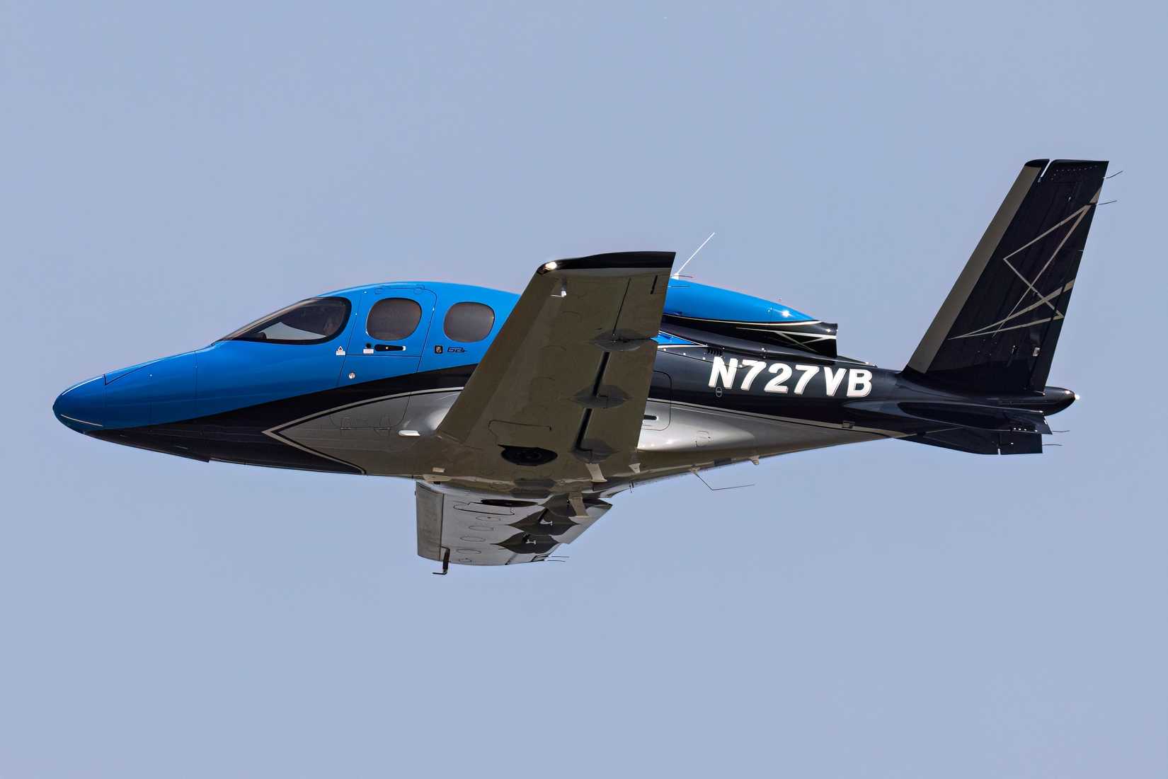 Cirrus SF50 Vision Jet In Flight