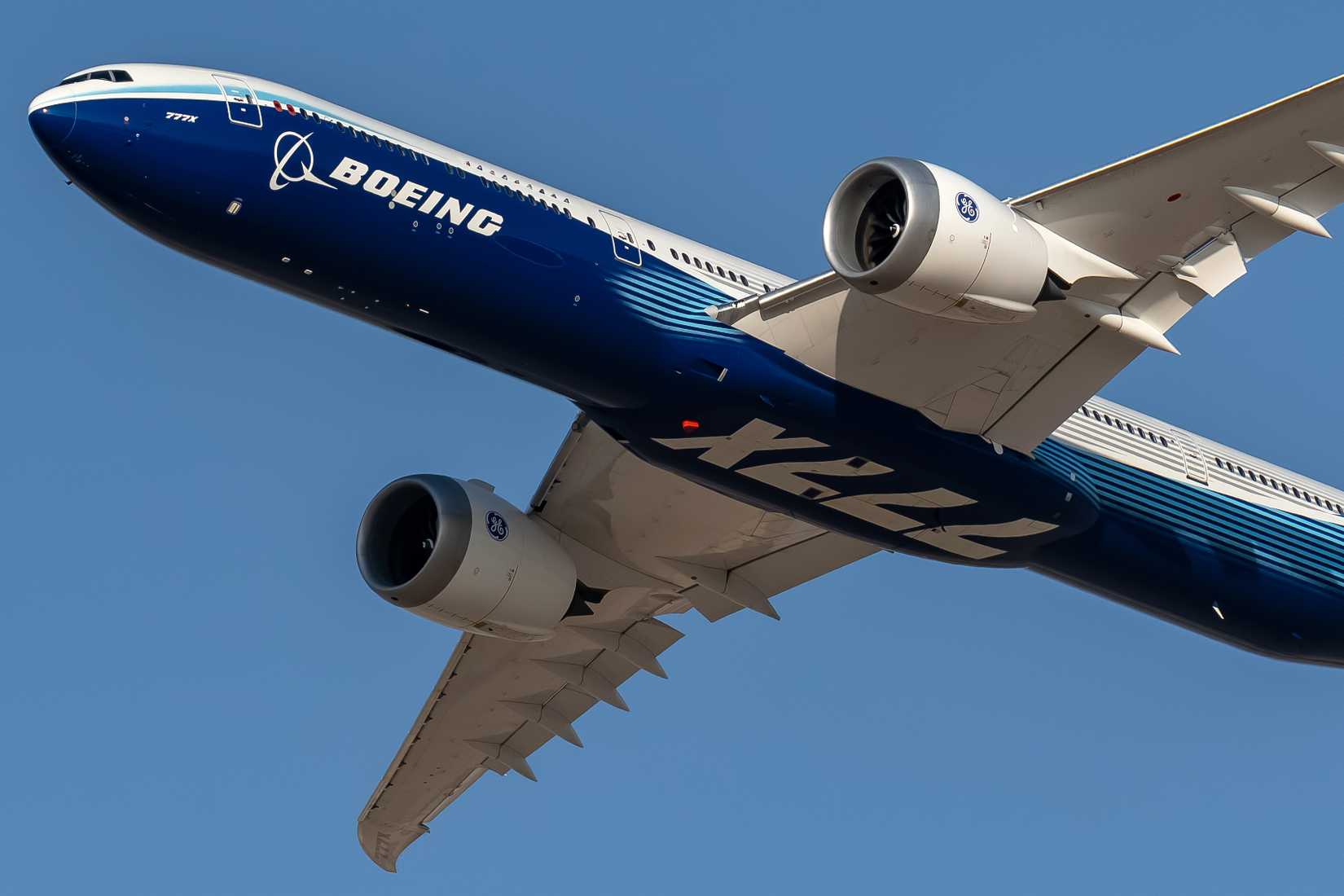 Boeing 777X aircraft 