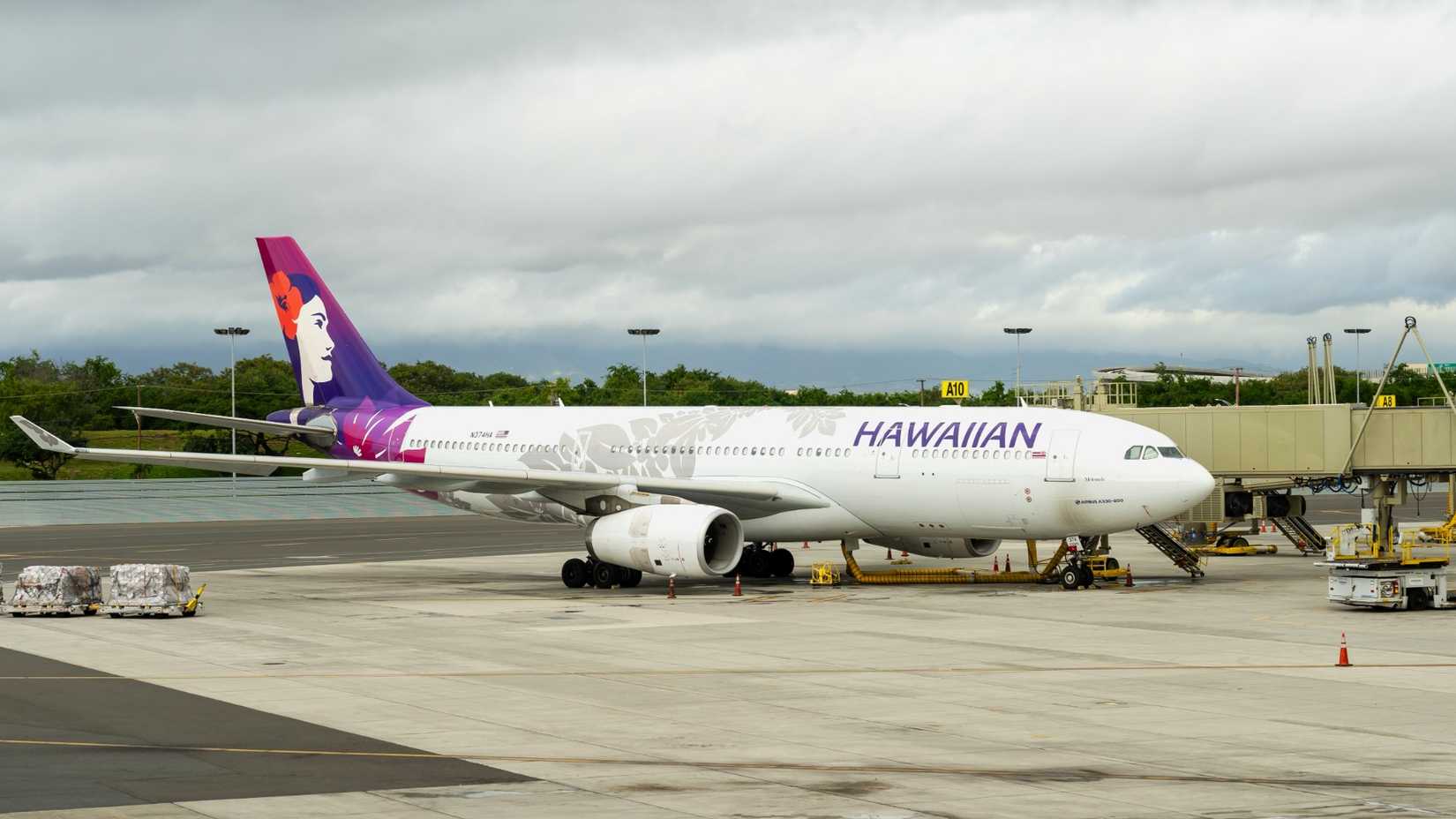 Hawaiian A330 Parked