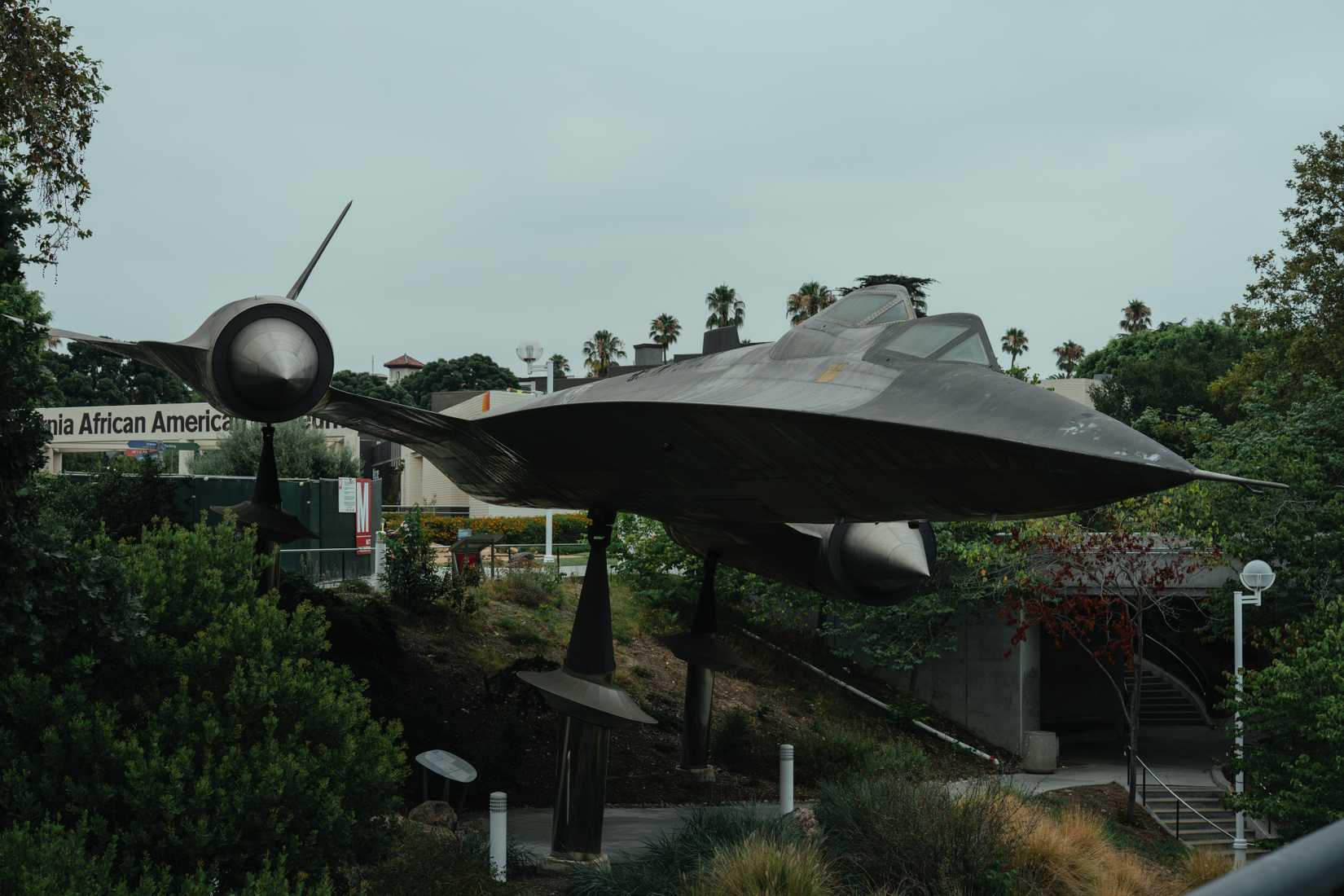Lockheed SR-71 Blackbird On Display