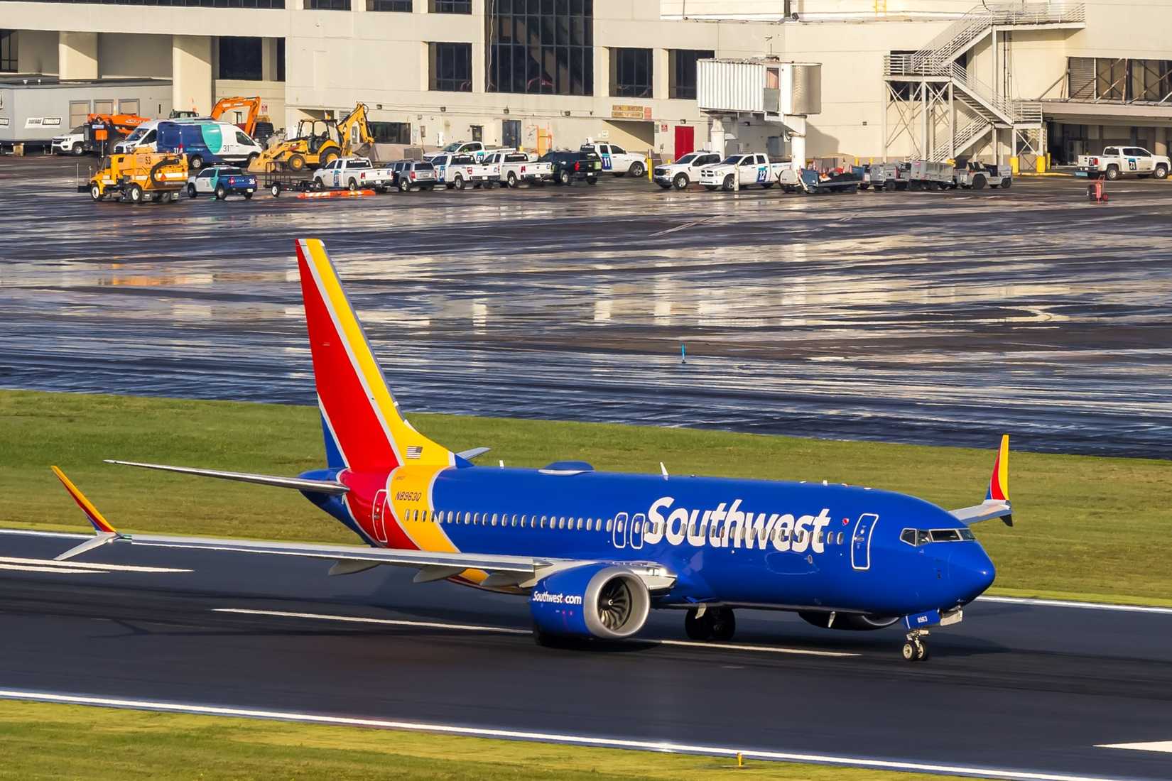 Southwest 737 Taxiing