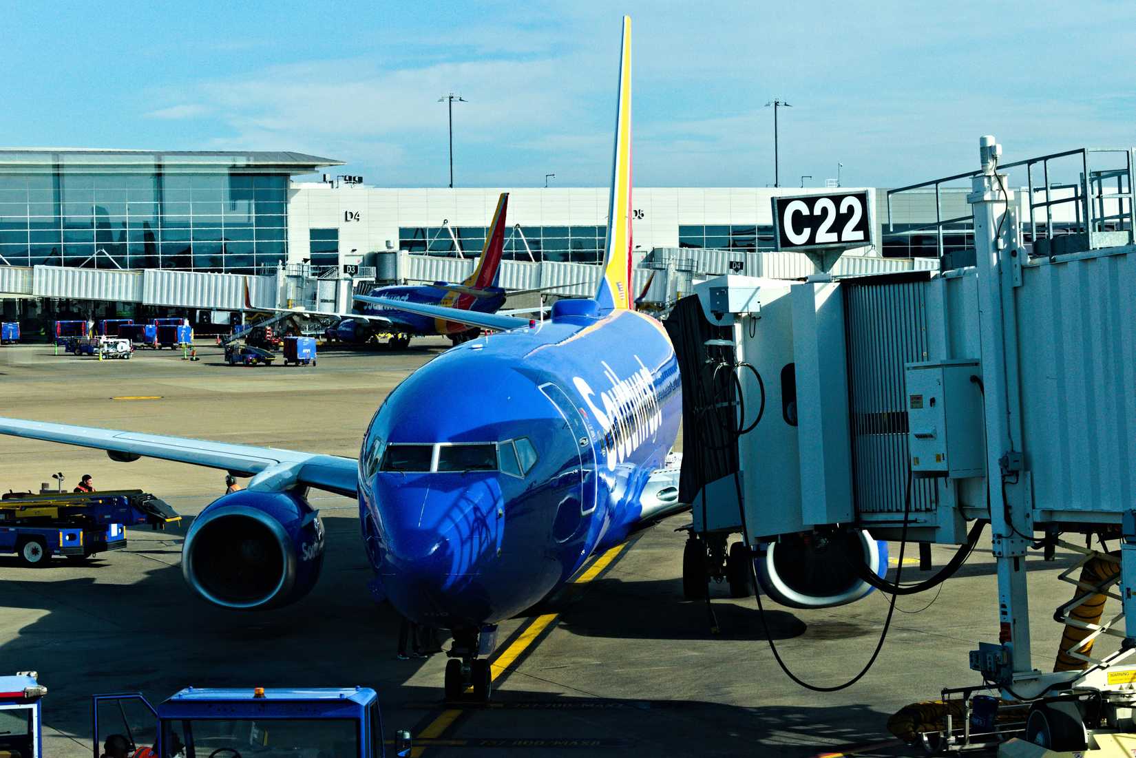 Southwest 737 Nose View