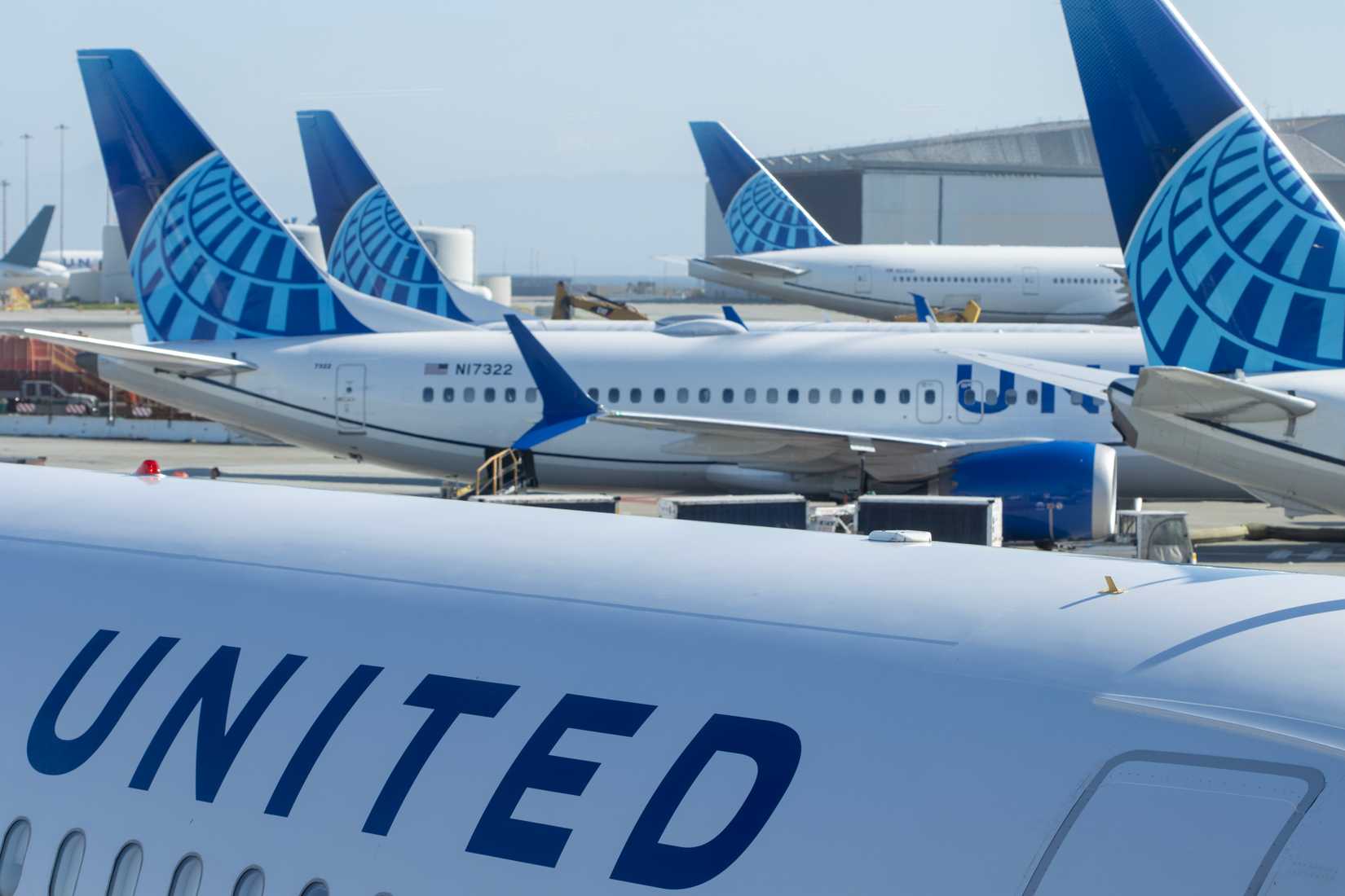 United Airlines Tails