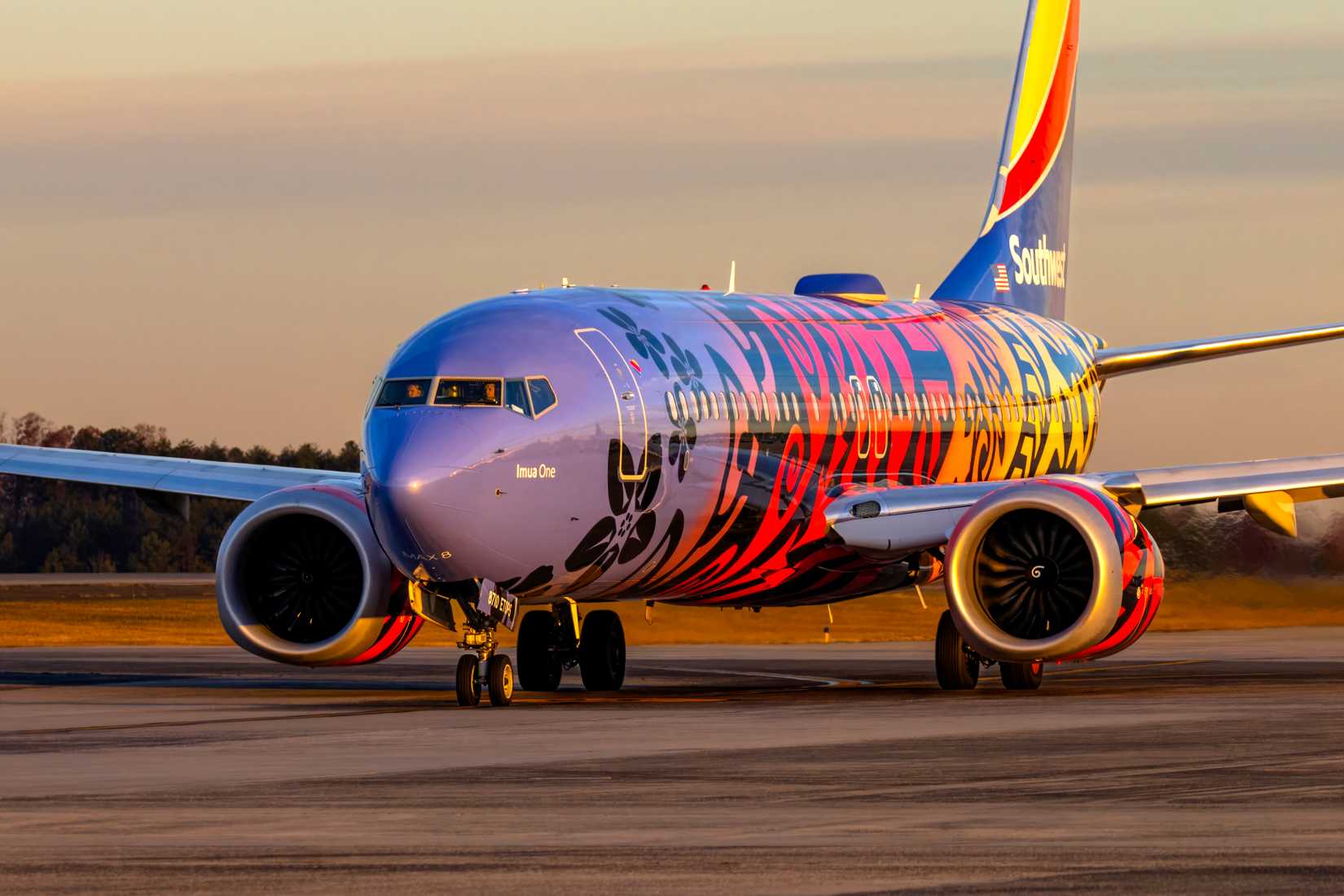 Southwest 737 Hawaii Livery Taxiing