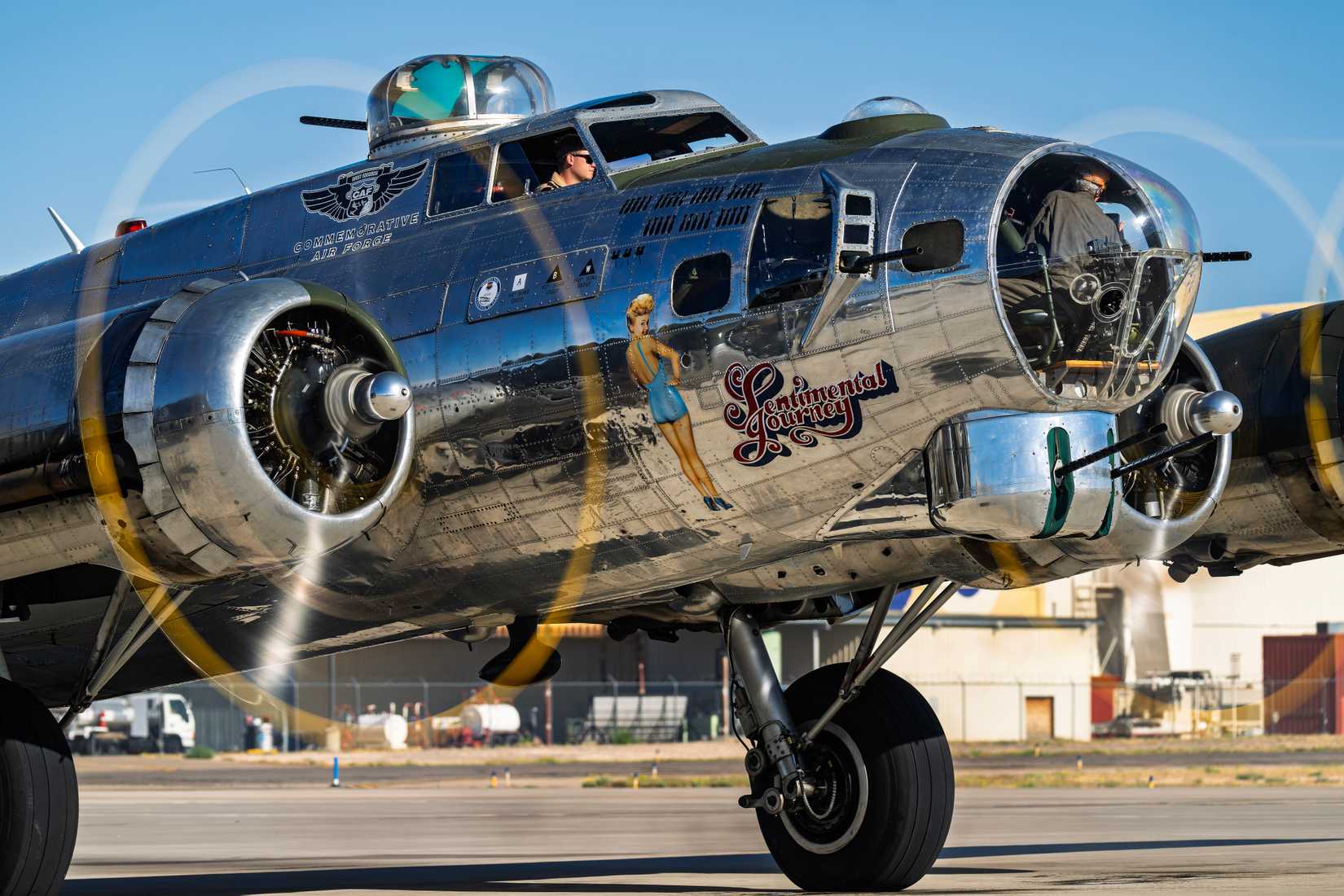 Boeing B-17G Flying Fortress Sentimental Journey N9323Z Albuquerque NM, USA