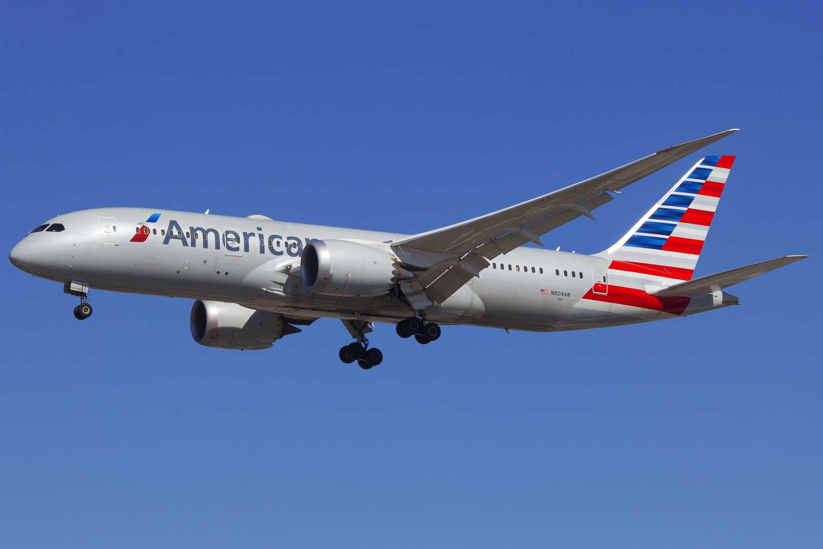 American 787 Inflight
