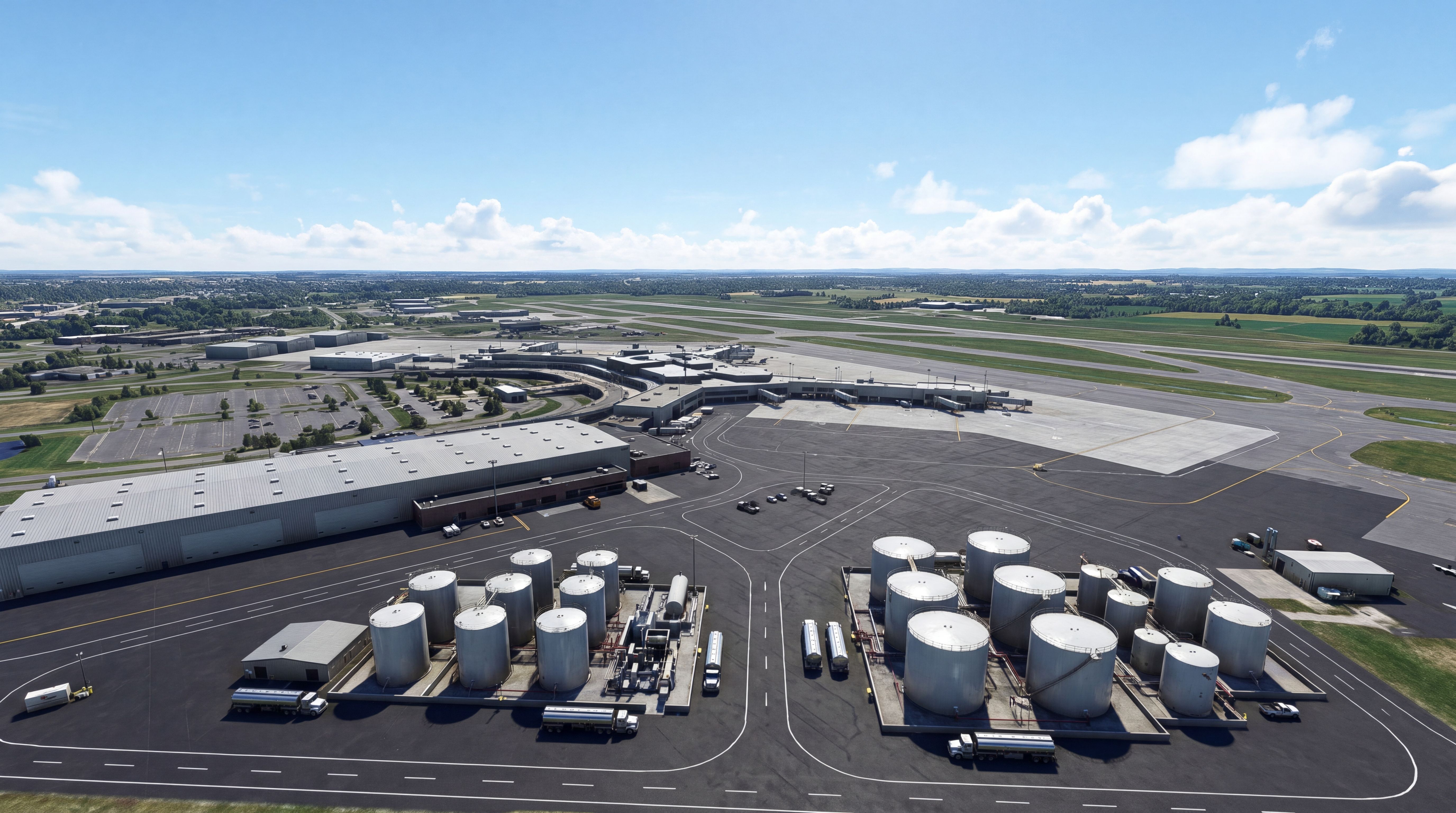 Buffalo Airport Faces 14-Hour Fuel Outage After Fuel Farm Circuit Failure