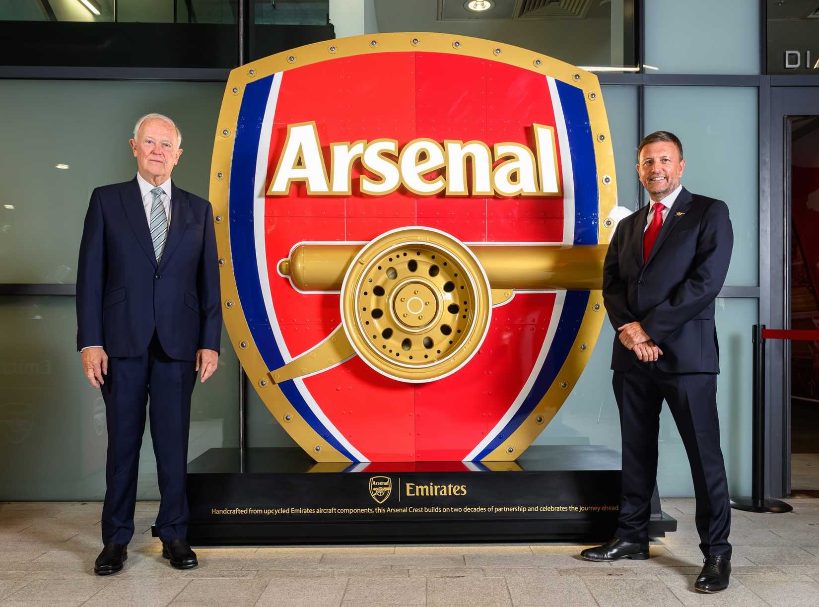 Tim Clark By Emirates Upcycled Arsenal Badge