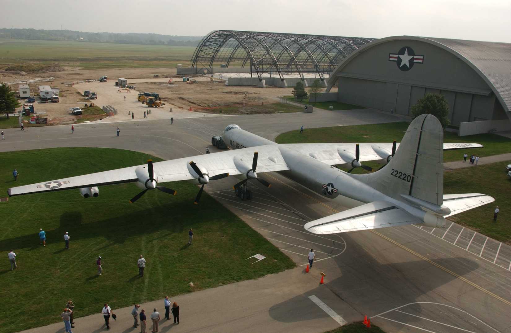 The Convair B-36J Peacemaker aircraft