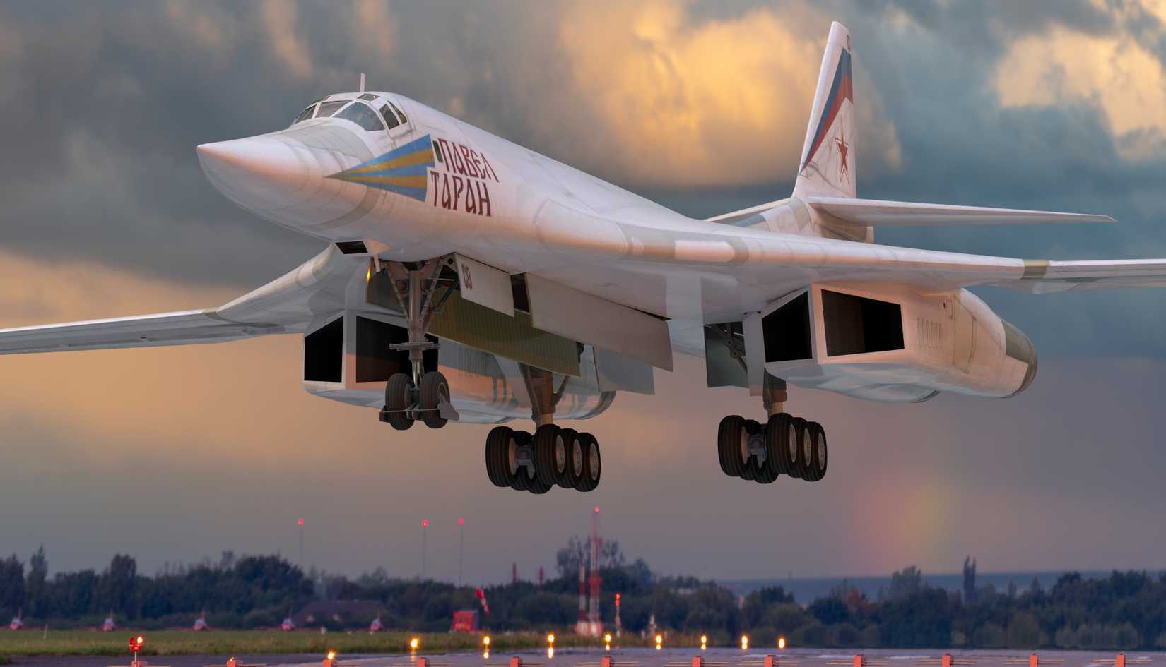 Tu-160 Russian supersonic jet strategic bomber Blackjack