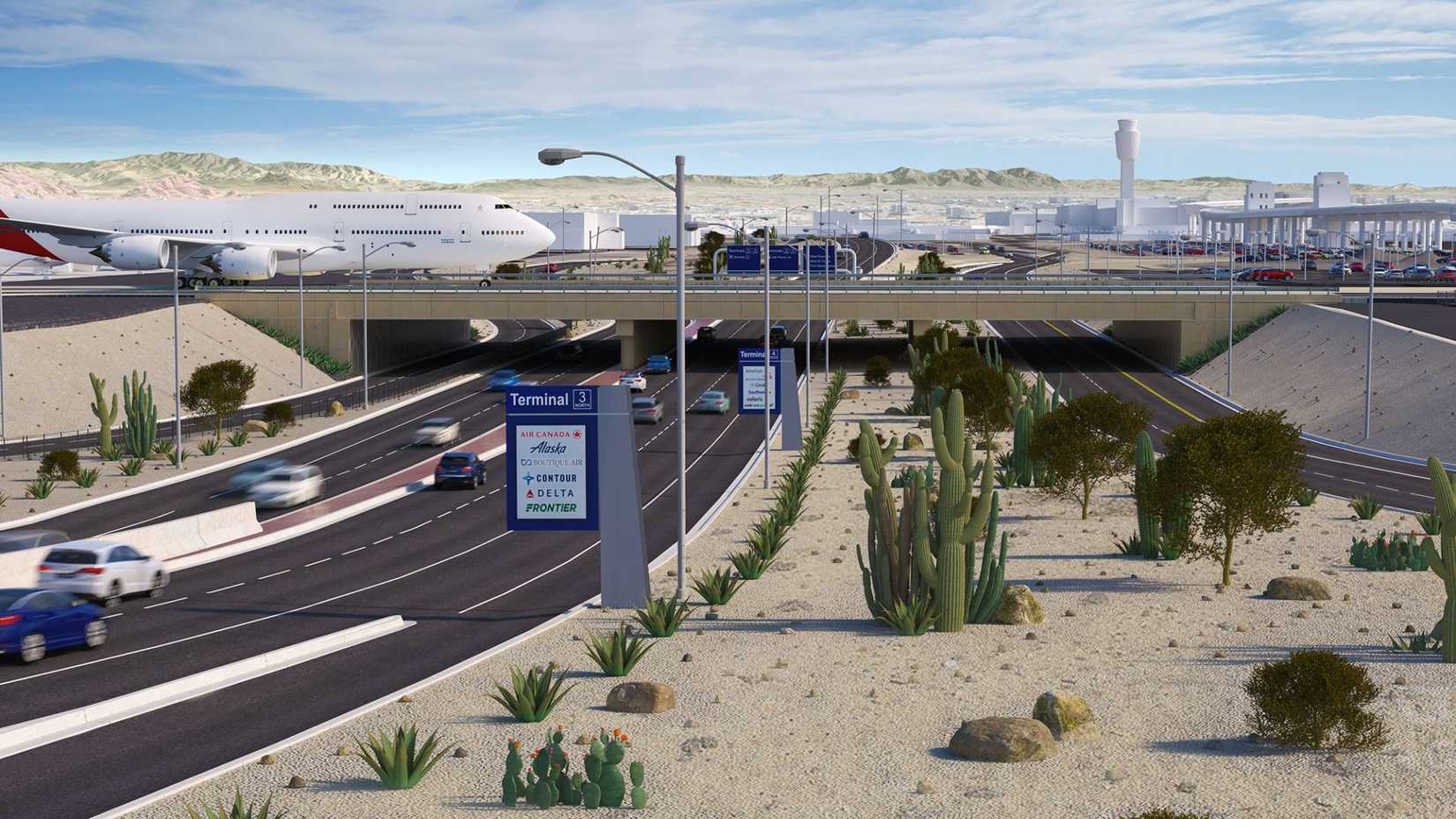 Phoenix Sky Harbor Taxiway U concept