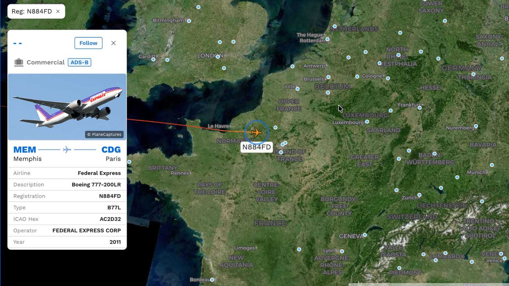 Simple Flying Flight Tracker