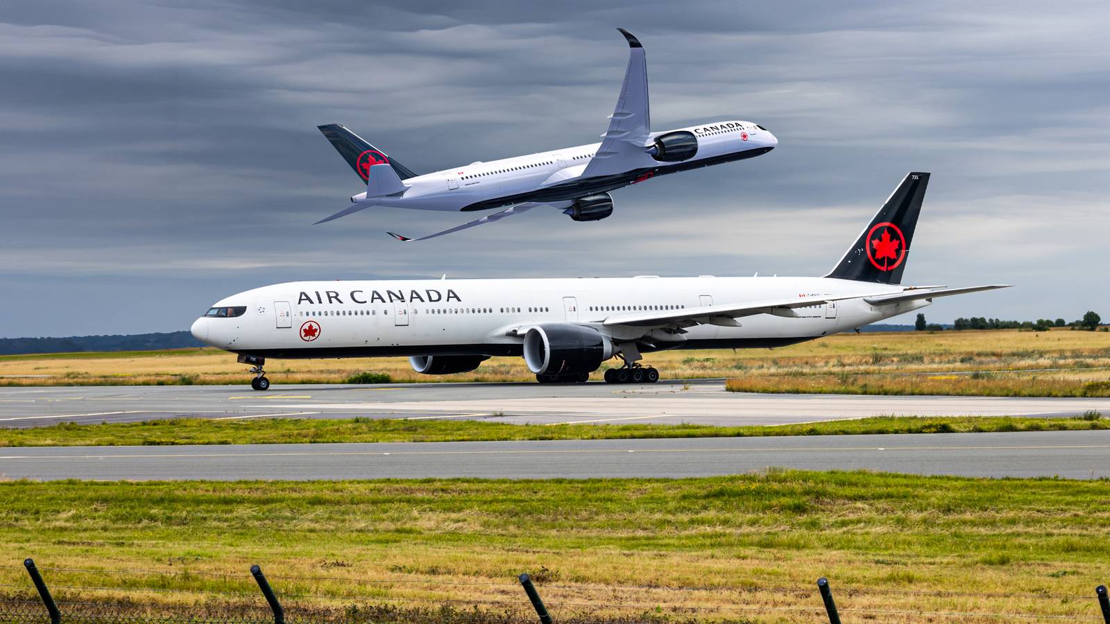 Air Canada troca Boeing 777X por Airbus A350-1000 na frota de longo curso