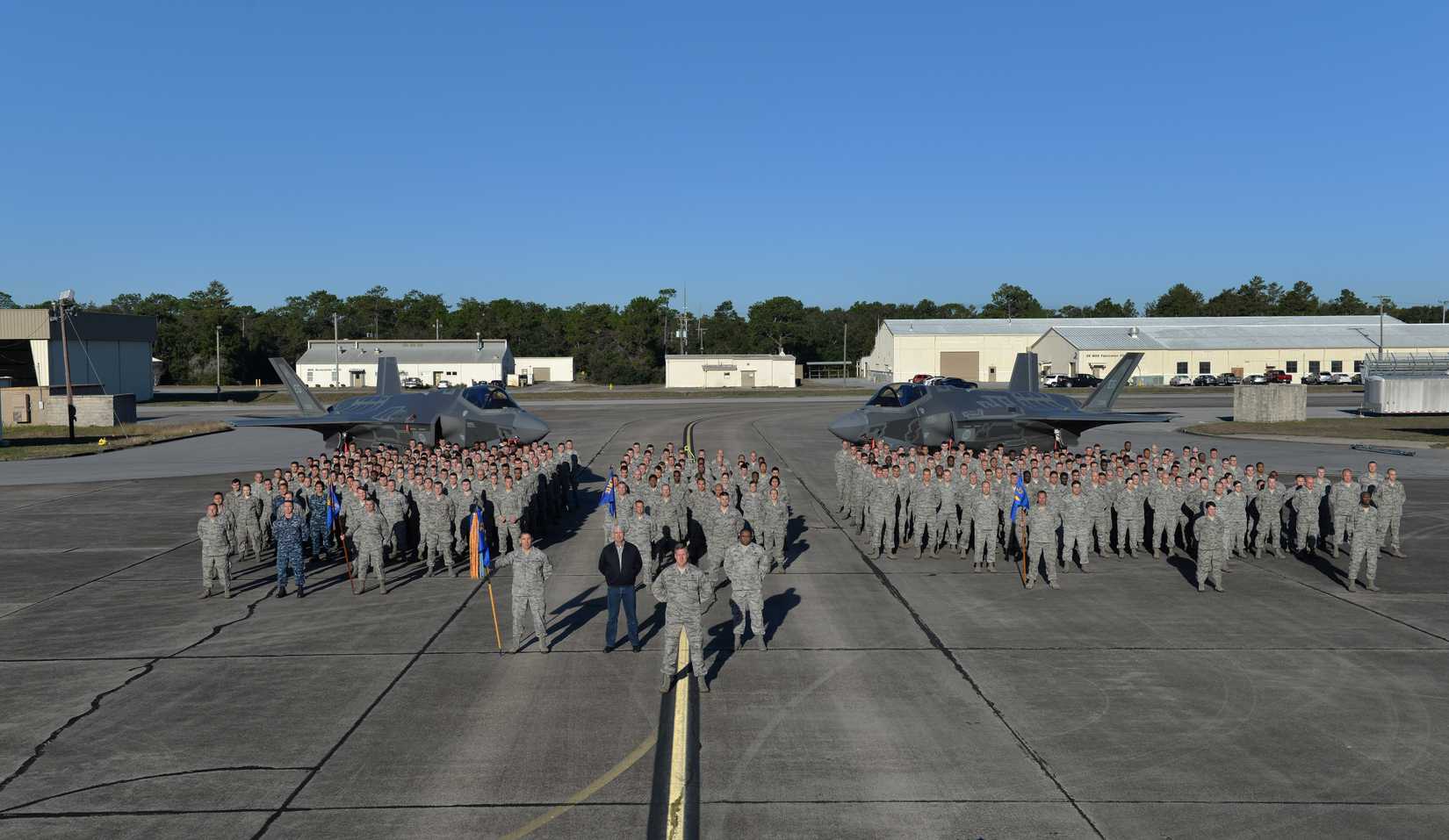  members of the 33FW, Eglin AFB