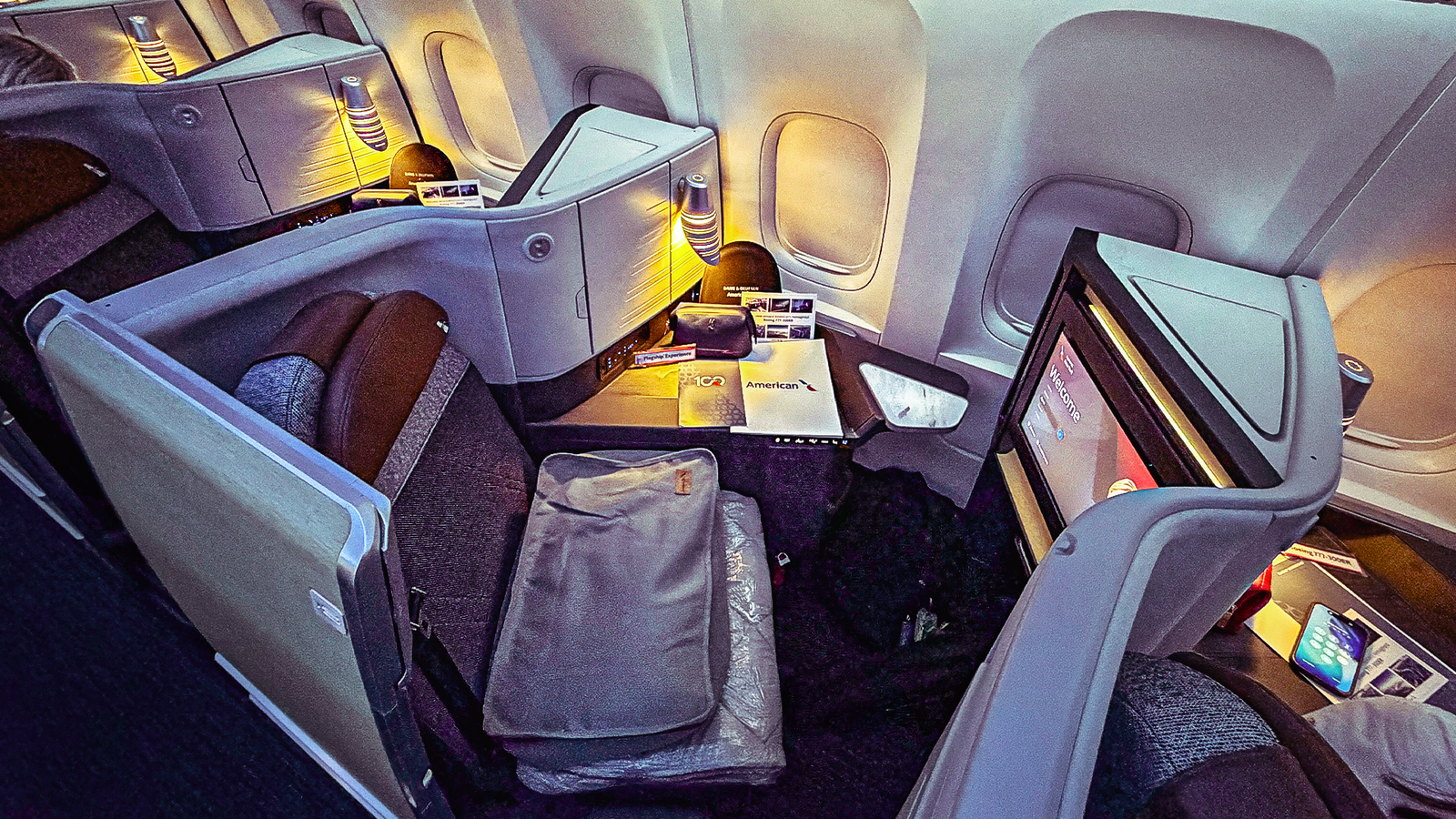 American Airlines retira primeira classe do Boeing 777 e muda estratégia